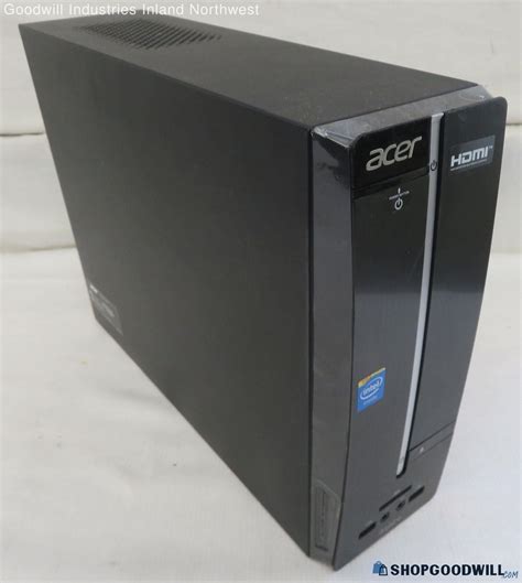 Acer Aspire Xc 603g Intel Celeron J1900 4gb 500gb Dvd Rw Tower Desktop