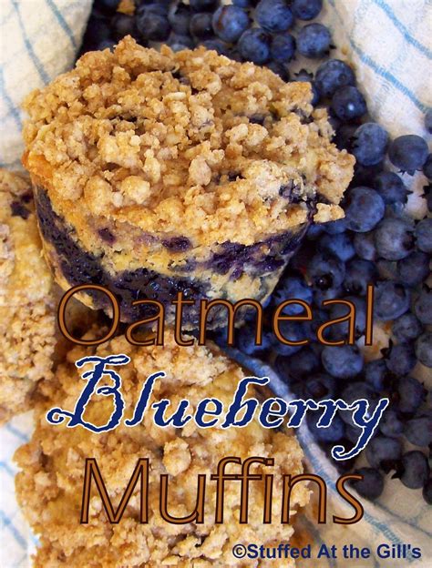 Oatmeal Blueberry Muffins Artofit