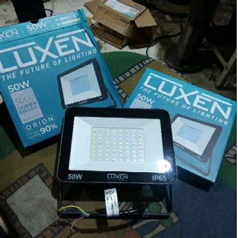 Jual Luxen Orion Lampu Sorot Led Watt Kap Tembak Floodlight Orion