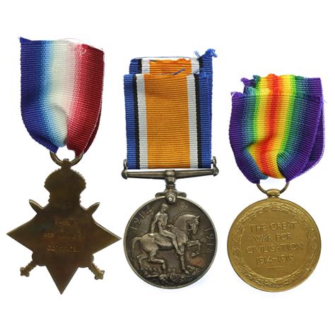 Ww Star Medal Trio Pte A Miles St Bn Dorsetshire