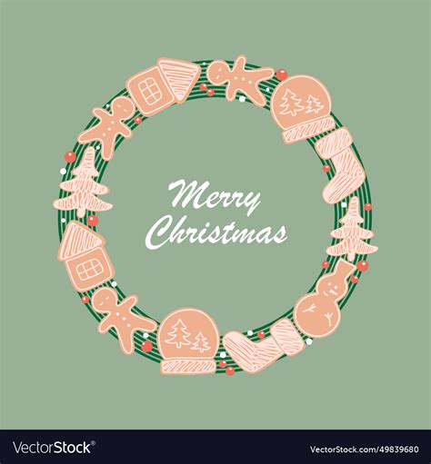 Greeting cards for new year and christmas holiday Vector Image