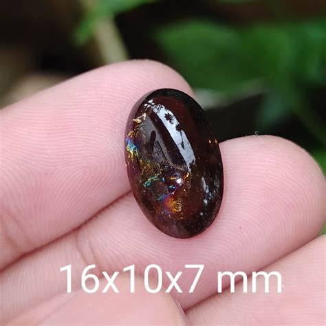 Jual Batu Pelangi Hitam Asli Cek Batu Lainnya Yaman Api Wulung Opal