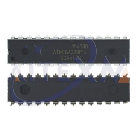 Atmega P Pu Chip Atmega Microcontrolador Mcu Avr K Mhz Flash