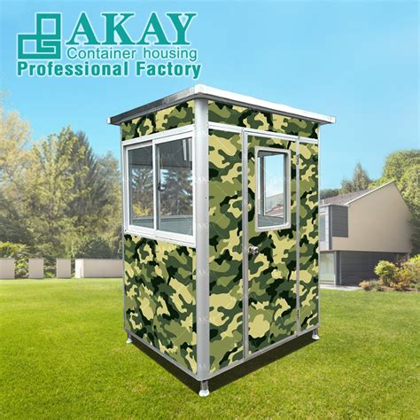 Made In China Economic Prefab Portable Sentry Box Security Guard Houses