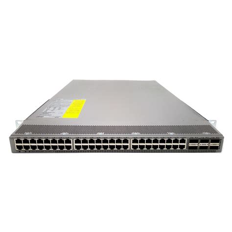 Cisco N9k C93108tc Ex 9000 48x Port 10gbase T 6x 100g Qsfp28 2x Ac Port Intake Dedicated Networks