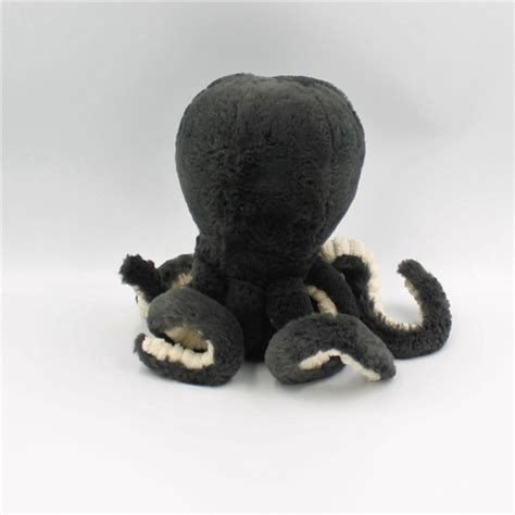 Doudou Pieuvre Noir Odell Octopus Jellycat