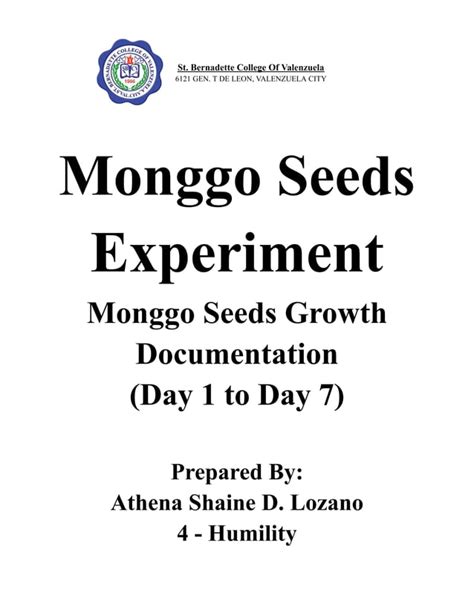 Monggo Seeds Experiment Day 1 to Day 7.pdf