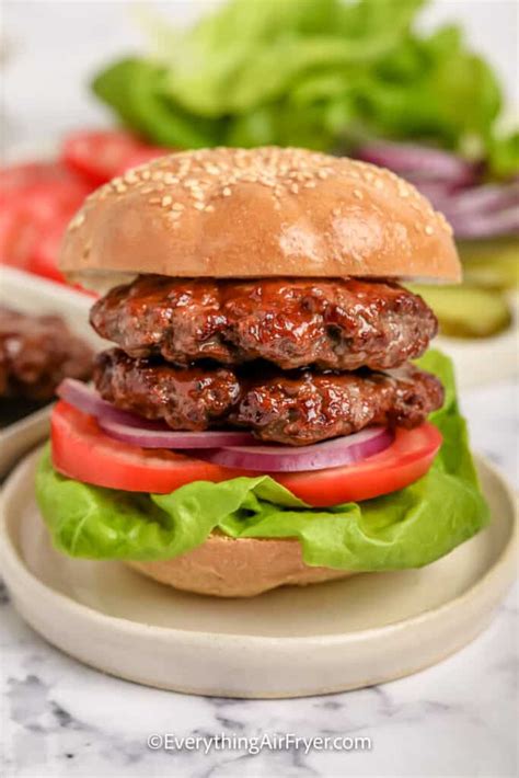 Air Fryer Hamburgers Everything Air Fryer And More