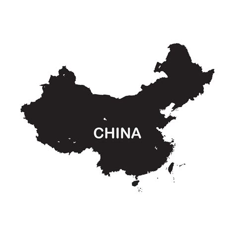 CHINA map icon 28151088 Vector Art at Vecteezy