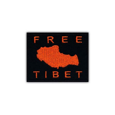 Flag of Free Tibet Embroidered Patch/Badge