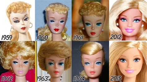 Barbies Beauty Evolution Then And Now OverSixty