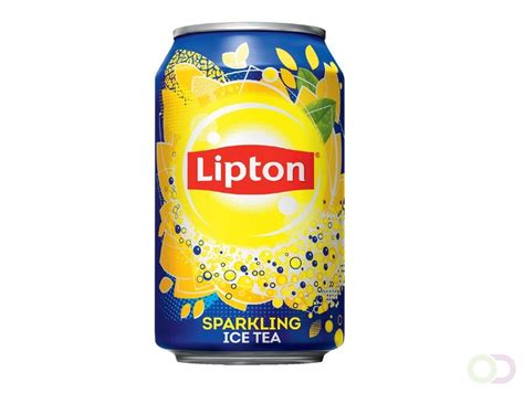 Frisdrank Lipton Ice Tea Sparkling Blik 330ml Office Deals Nl