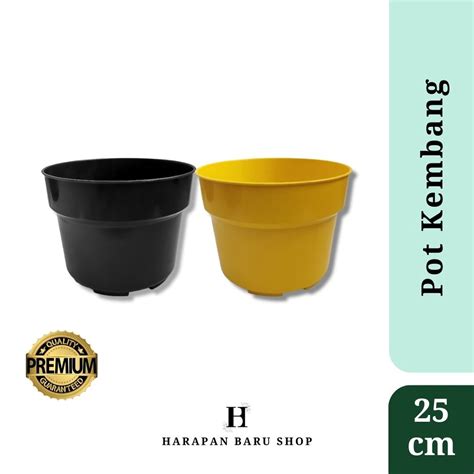 Jual Hbs Pot Kembang 25cm Pot Tanaman Pot Bunga Shopee Indonesia