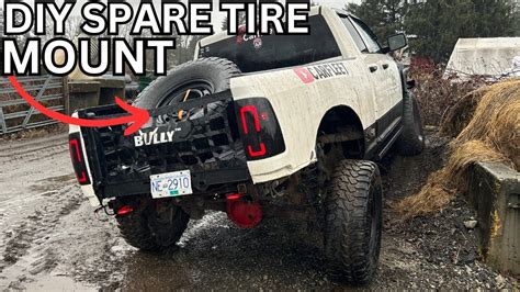 How To Make A Spare Tire Carrier Dovetail Off Road Ram Budget Build