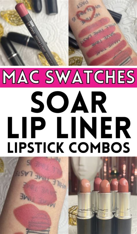 10 Gorgeous MAC Soar Lip Liner & Lipstick Combos (Swatches)