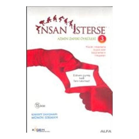 İnsan İsterse Azmin Zaferi Öyküleri 3 Kitabı ve Fiyatı