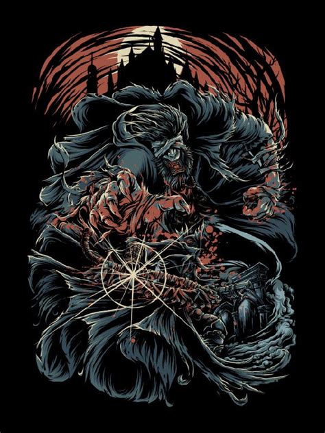 Father Gascoigne, Findtees Studio | Bloodborne art, Werewolf hunter ...