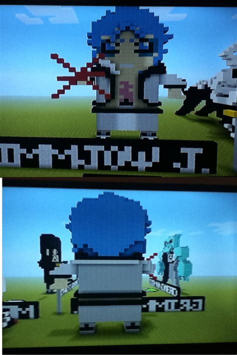 Minecraft Grimmjow By Beautopia On Deviantart