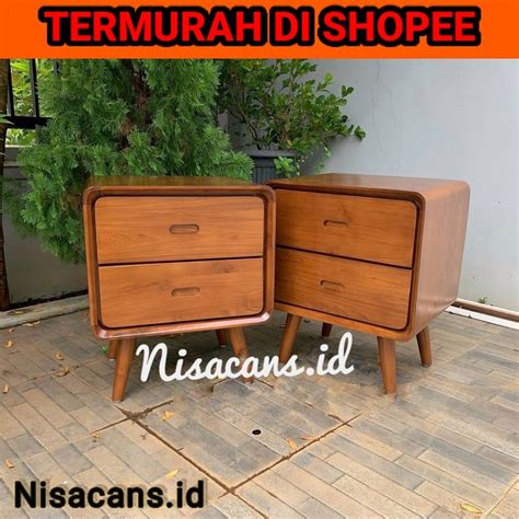 Jual Nisacans Id Meja Nakas Kamar Tidur Meja Minimalis Storage