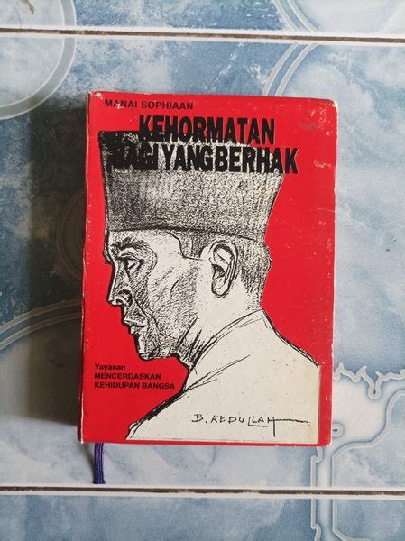 Jual Original Langka Hc Hardcover Kehormatan Bagi Yang Berhak Bung