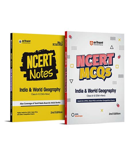 Buy Arihant NCERT Notes MCQs India World Geography Class 6 12 Old