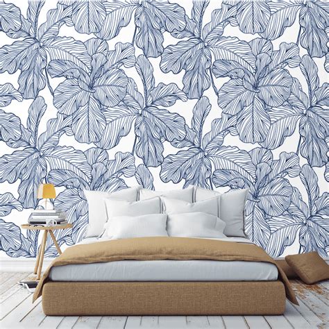 blue and white wallpaper peel and stick 7