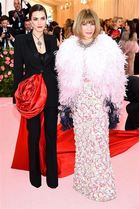 Anna Wintour, Vogue's Editor-in-Chief, Is Covered in Feathers At 2019