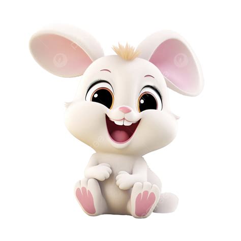 Happy Smile Rabbit Images, Rabbit, Animal, Happy PNG Transparent Image ...