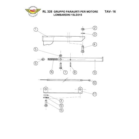 Ricambi Meccanica Benassi Per Motozappatrice RL 328 Special