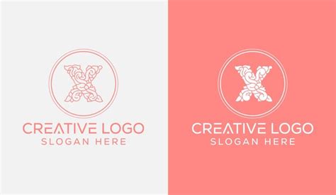 Premium Vector Initial Letter X Logo Design Monogram Creative Modern