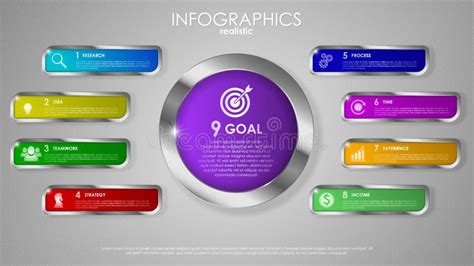 Ilustraci N Vector Eps Proceso De Infograf A Empresarial Con