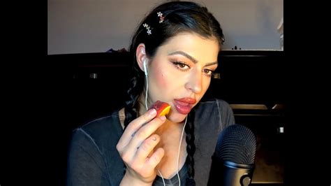 Asmr Triggering Sounds👂eating Playing With Matches And Brushing Mic 🍴