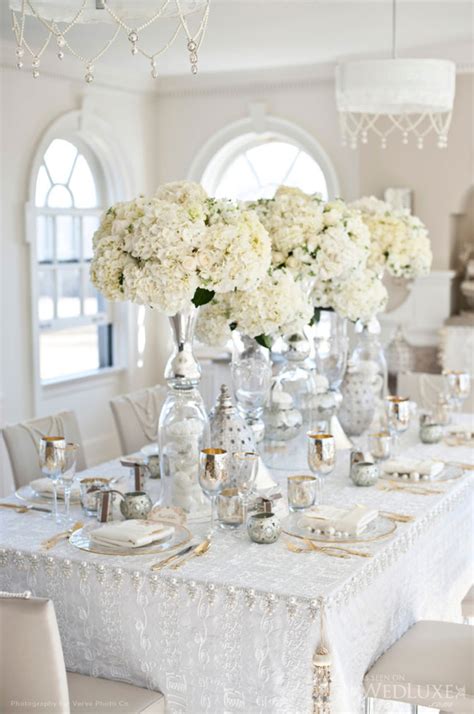 Silver And White Creates The Perfect Modern Wedding Theme Blog