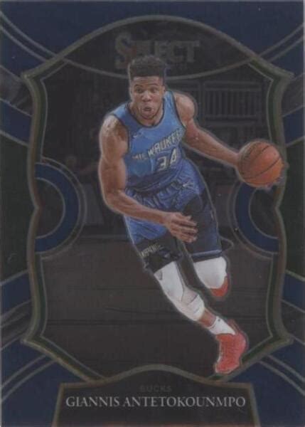 2020 21 Panini Select Concourse Blue 54 Giannis Antetokounmpo Online