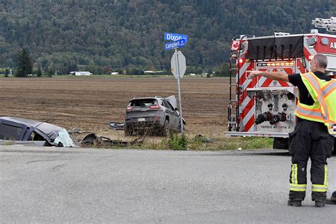 Patient Airlifted After Crash On Sumas Prairie In Abbotsford Surrey