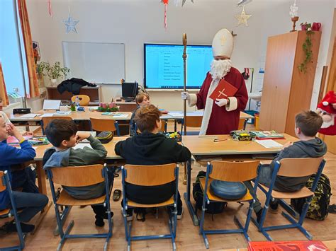 Der Nikolo War Wieder Da Private Mittelschule Zwettl