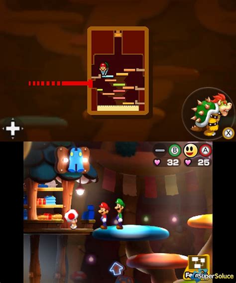 Bien débuter dans Mario et Luigi Voyage au centre de Bowser Soluce