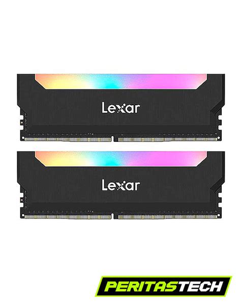 MEMORIA RAM LEXAR HADES 16GB 2x8GB 3600MHZ RGB PeritasTech