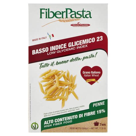 Fiberpasta Basso Indice Glicemico Penne G Nonpesa It Spesa