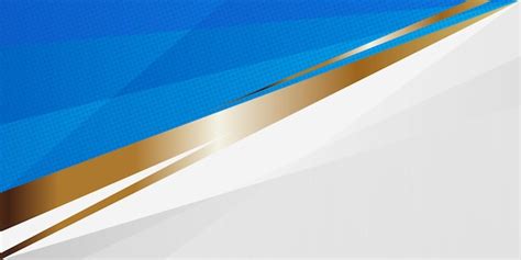 Premium Vector | Blue and gold abstract background vector