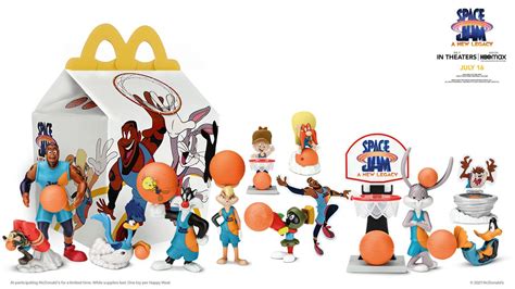 McDonalds Unveils Space Jam Happy Meal With 12 Different Looney