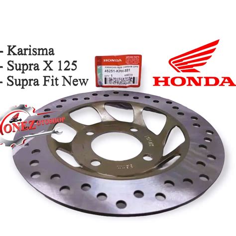 Piringan Disk Cakram Depan Supra X 125 Karisma Fit New Lazada Indonesia