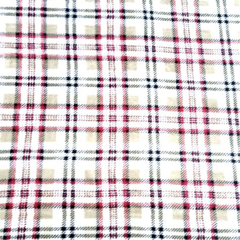 Tissu Polaire Microfibre Tartan Au M Tre Pour La Cr Ation De V Tements