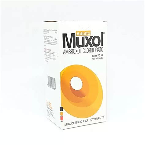 MUXOL JARABE ADULTO 30 MG FCO X 100 ML