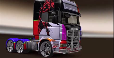 Skin Tribal Scania R Para V 1 14 X By Rubem Rosario Blog Euro