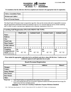 Fillable Online CLA Form 100R Complete BCLA Fax Email Print PdfFiller