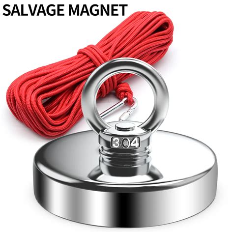 Busca De Neod Mio Forte M S N52 Salvage Magnet Heavy Duty Pesca Em Alto