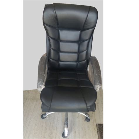 High Back Director Leather Chair Fixed Arm Black At Rs 6500 In Bengaluru