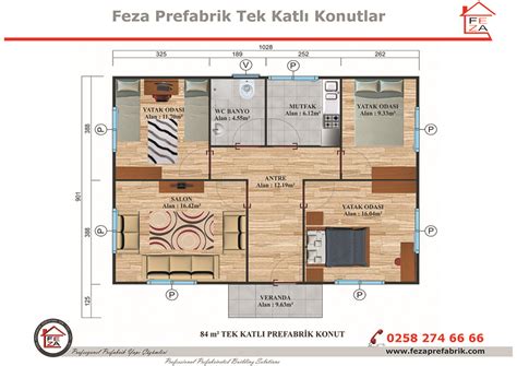 Feza M Tek Katl Prefabrik Konut