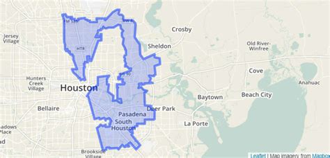 Sheila Jackson Lee District Map